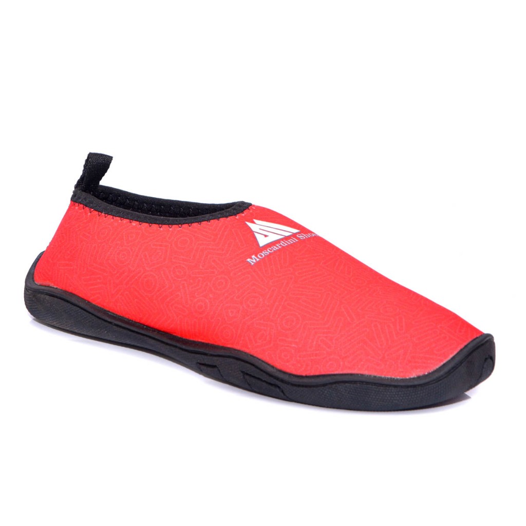 TENIS SAPATILHA AQUATICA NAUTICA UNISSEX VERMELHO SLIN SLIP ON NEOPRENE ANTIDERRAPANTE SECA RAPIDO