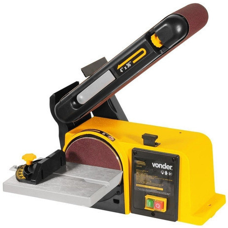 Lixadeira Combinada de Bancada 370W com Cinta LCV375 Vonder