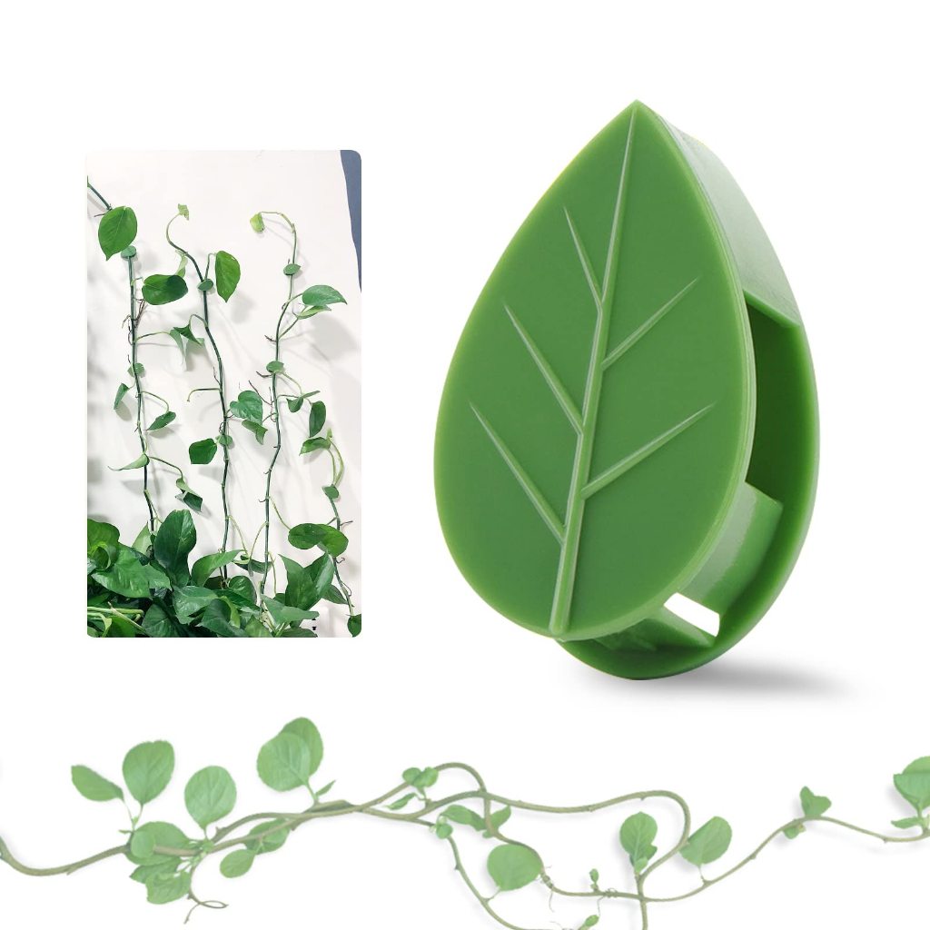 Kit 50 Ganchos Adesivos Parede Fixador para Plantas Trepadeiras Cipó Galhos Organizador Fios Cabos Decoração em Oferta na Shopee