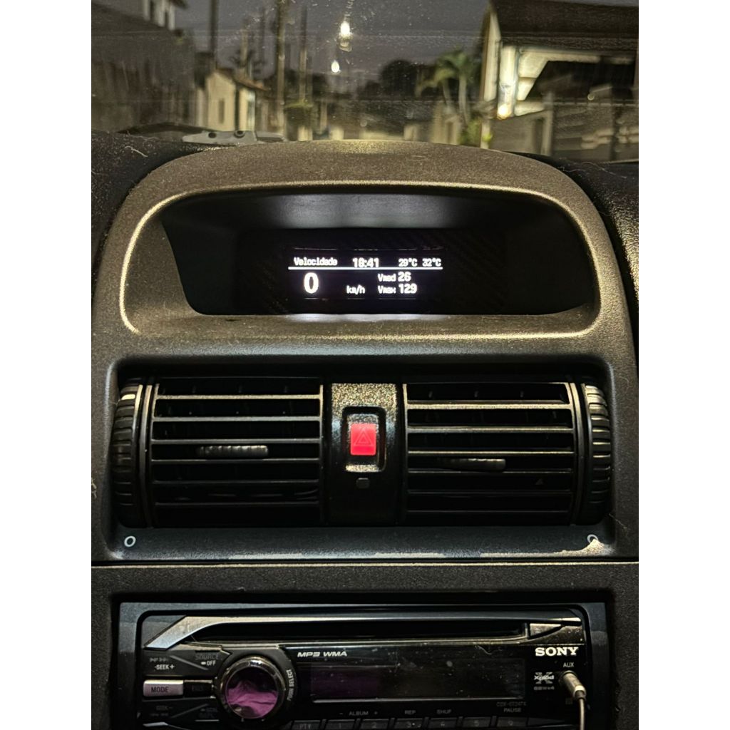 Computador de bordo TID/MID para linha Gm.