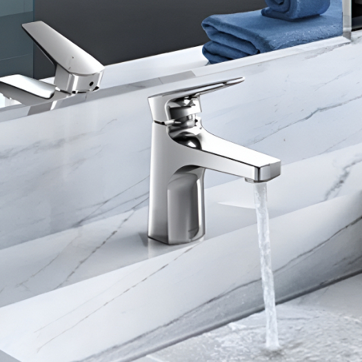 Misturador Monocomando De Mesa Para Banheiro Docol Lift Cromado