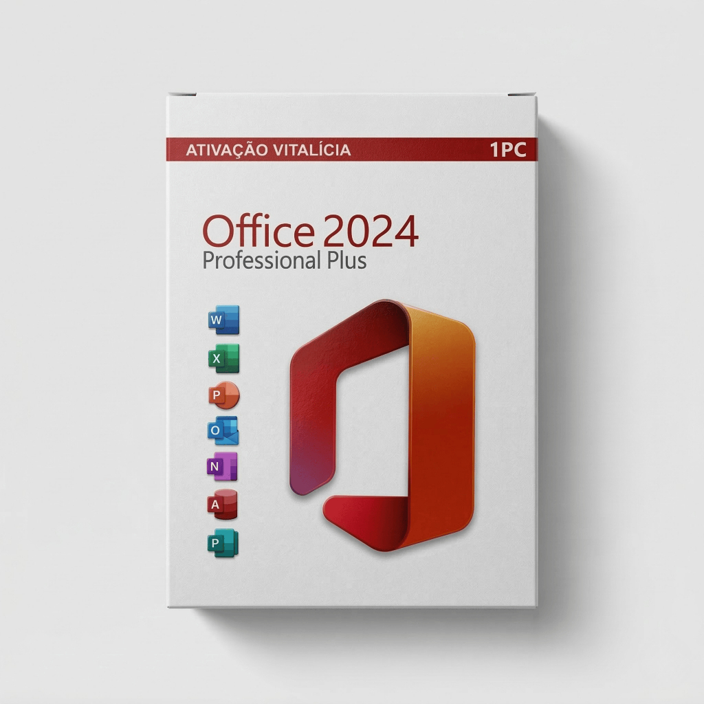 Microsoft Office Professional Plus 2024 | Cartão de ativação | Lacrado | Original Microsoft