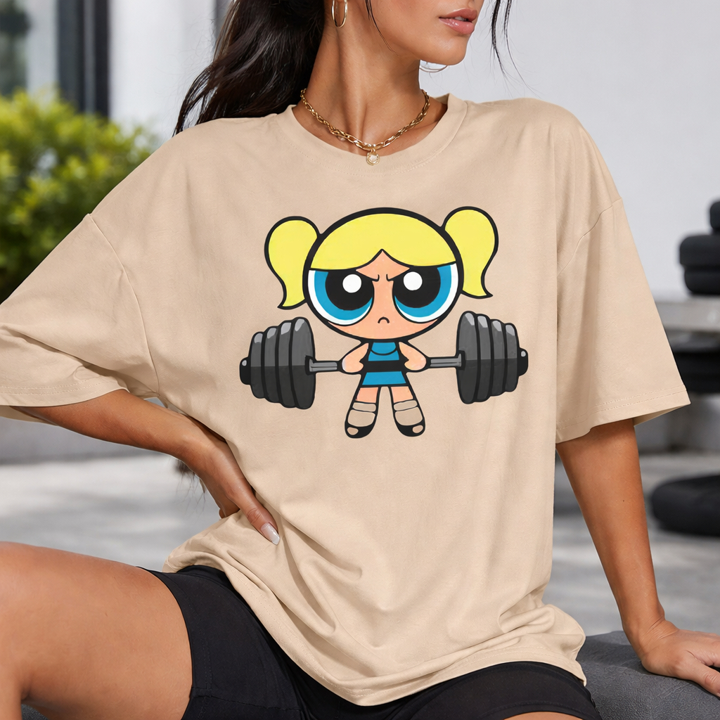T-shirt Camisetão Algodão Feminino Gym Larga Blusão Academia