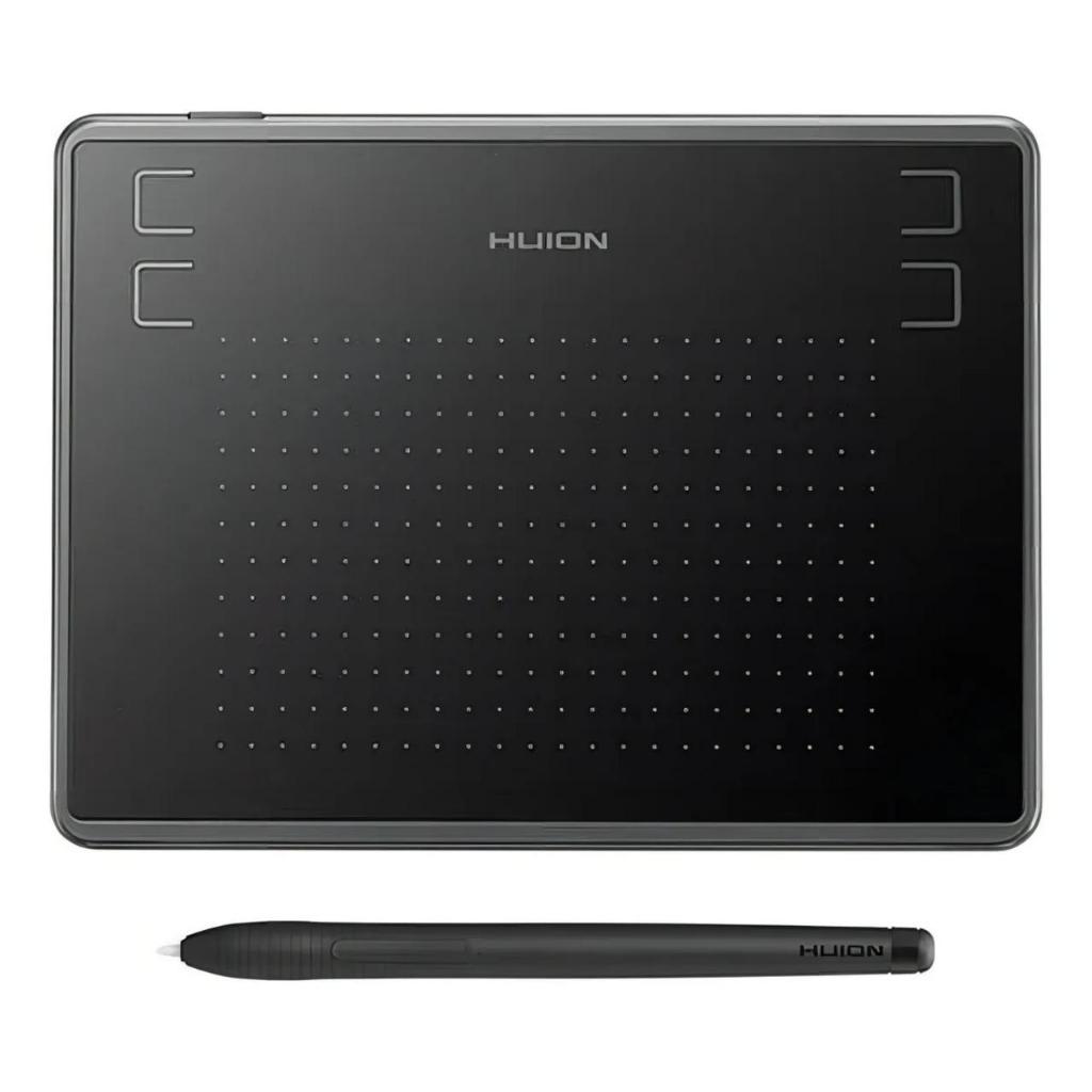 Mesa Digitalizadora Huion H430P — Tablet Gráfico 4096 Níveis Caneta Sem Bateria Windows Mac Android