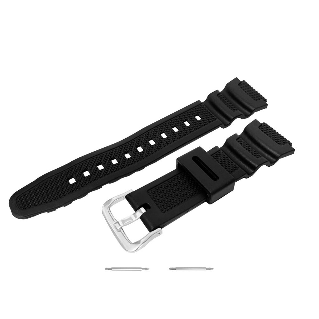 Pulseira com Fivela para Relogio Para Casio SGW-300 SGW-400 AQW-100 W-S210 AE-100 AE-1100 W-219H AE-1000W SGW-500 W-218