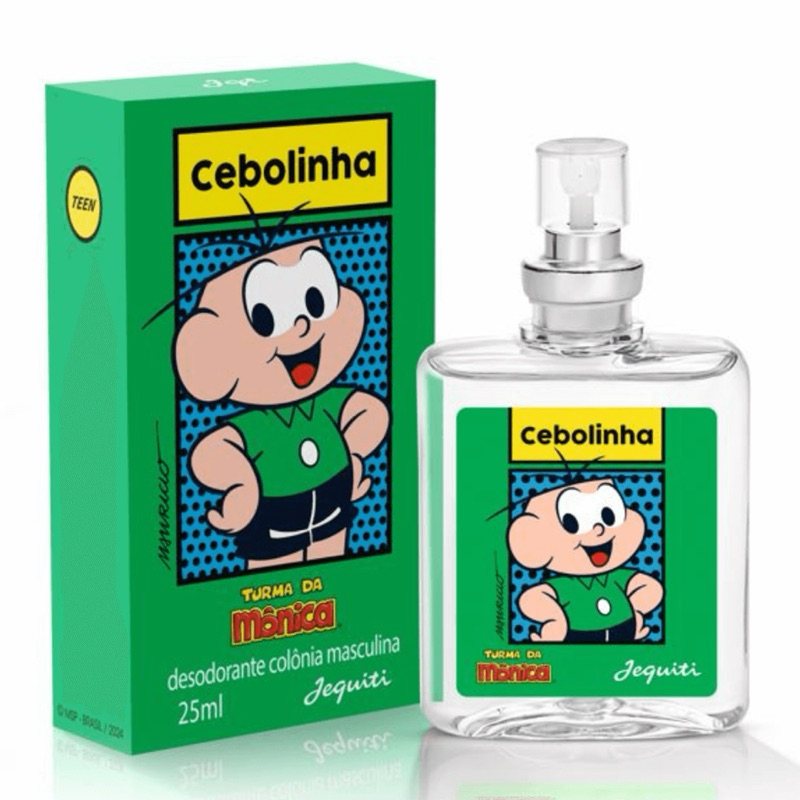 Perfume colônia cebolinha Jequiti 25 ml top mais vendido