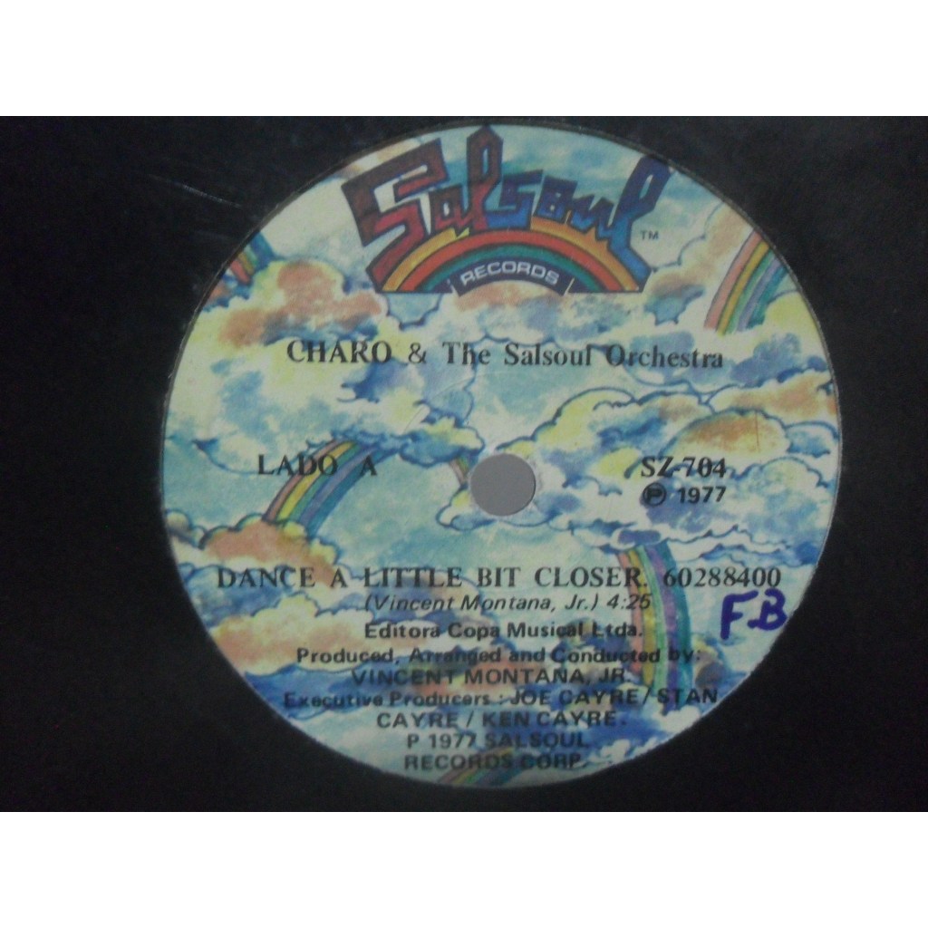 CHARO E THE SALSOUL ORCHESTRA= DANCE A LITTLE BIT CLOSER/ CUCHI-CUCHI; COMPACTO
