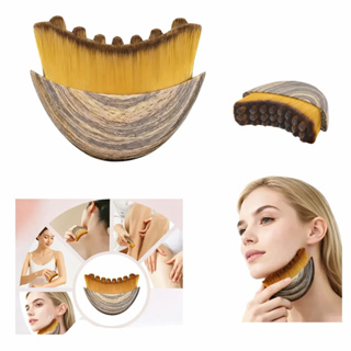 Escova Facial Drenagem Linfática Anti Inchaço Spa Skincare Limpeza de Pele Massagem Rosto em Oferta na Shopee