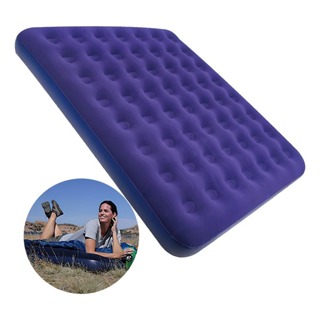 Colchão inflável. Suporta até 200 kg. Perfeito para piqueniques, acampamentos, praia e para dormir em Oferta na Shopee