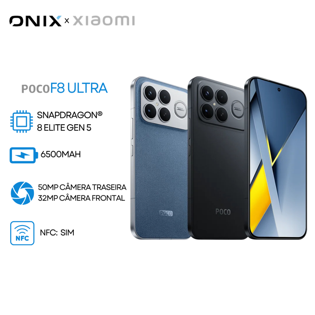 Xiaomi POCO F8 Ultra 5G com Snapdragon 8 Elite Gen 5