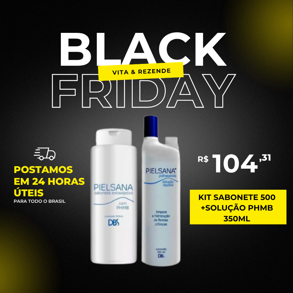 PROMOÇÃO BLACK FRIDAY - KIT SOLUÇÃO AQUOSA 350ML + SABONETE 500ML