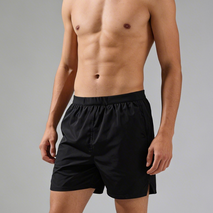 Short Treino Corrida Academia com Elastano Básico Liso Secagem Rápida Tactel Masculino