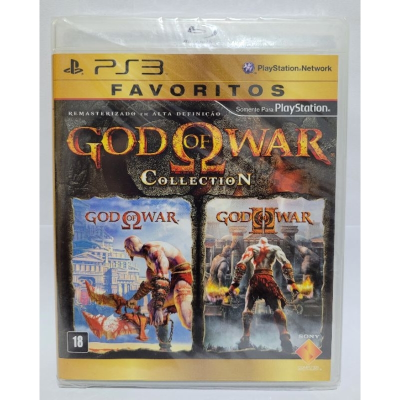 God of War Collection ( NOVO LACRADO ) jogo original para ps3