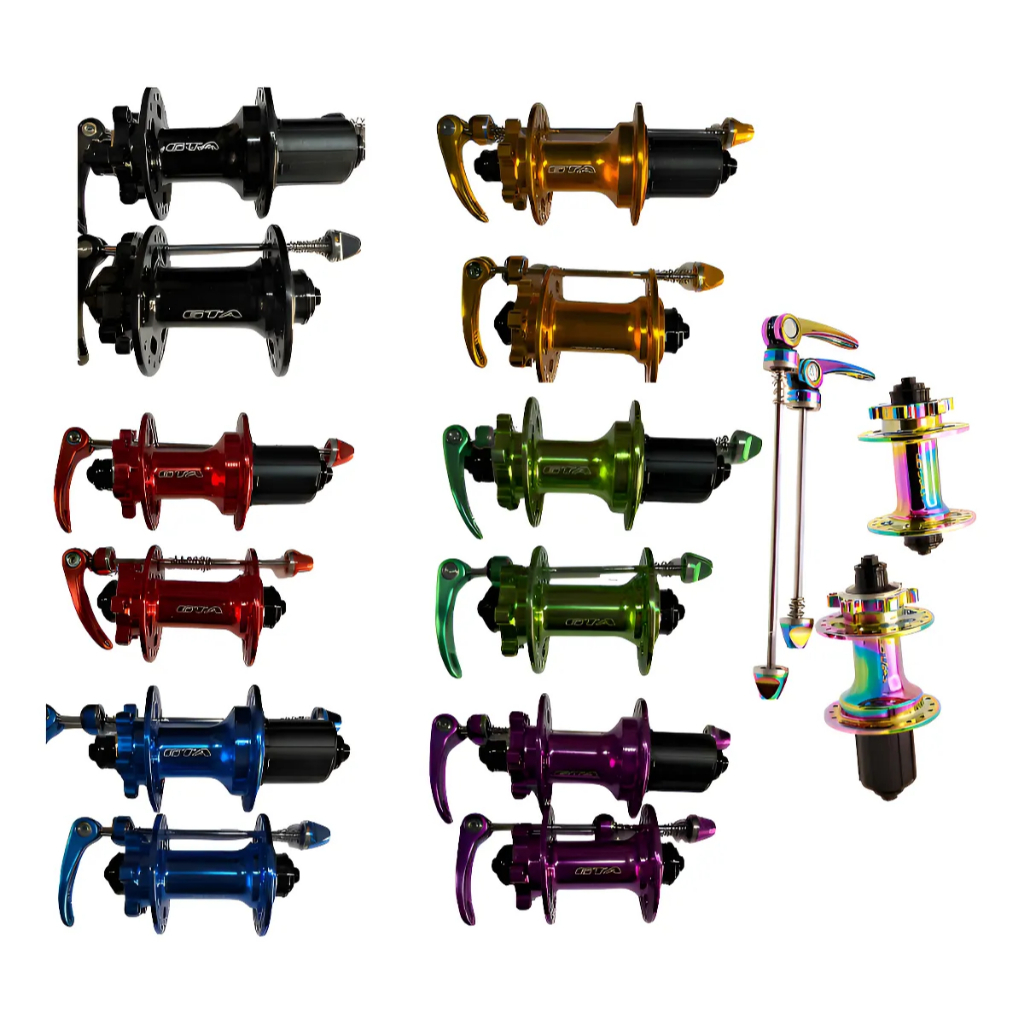 Cubo GTA Barulhento Freeride Alumínio K7 36 Furos Rolamentado Freehub Tipo HG Com Blocagem Bike Bicicleta