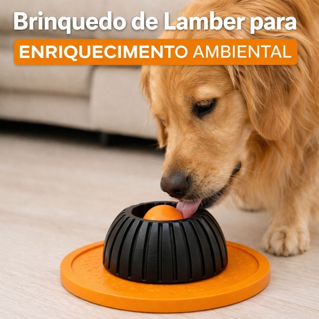 Tapete De Lamber Brinquedo Interativo Pet Anti Ansiedade Relaxante Enriquecimento Ambiental Cachorro Gato