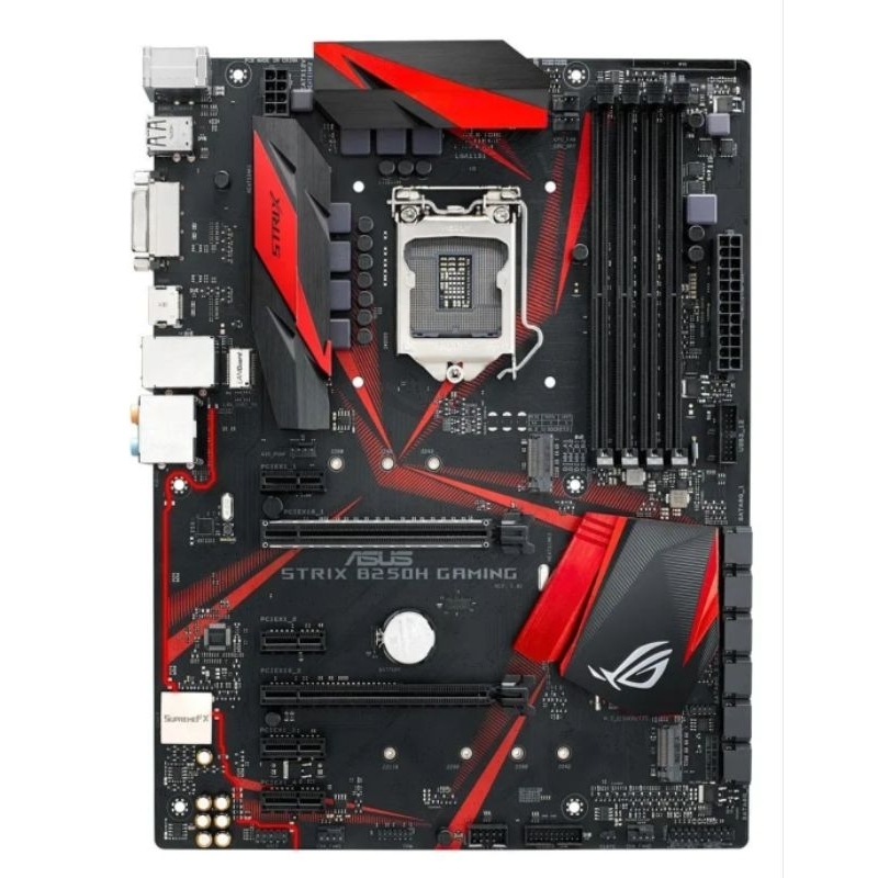 Placa Mãe Asus ROG Strix B250H Gaming Lga 1151 6e7°Geraçao M.2 Compativel Win11