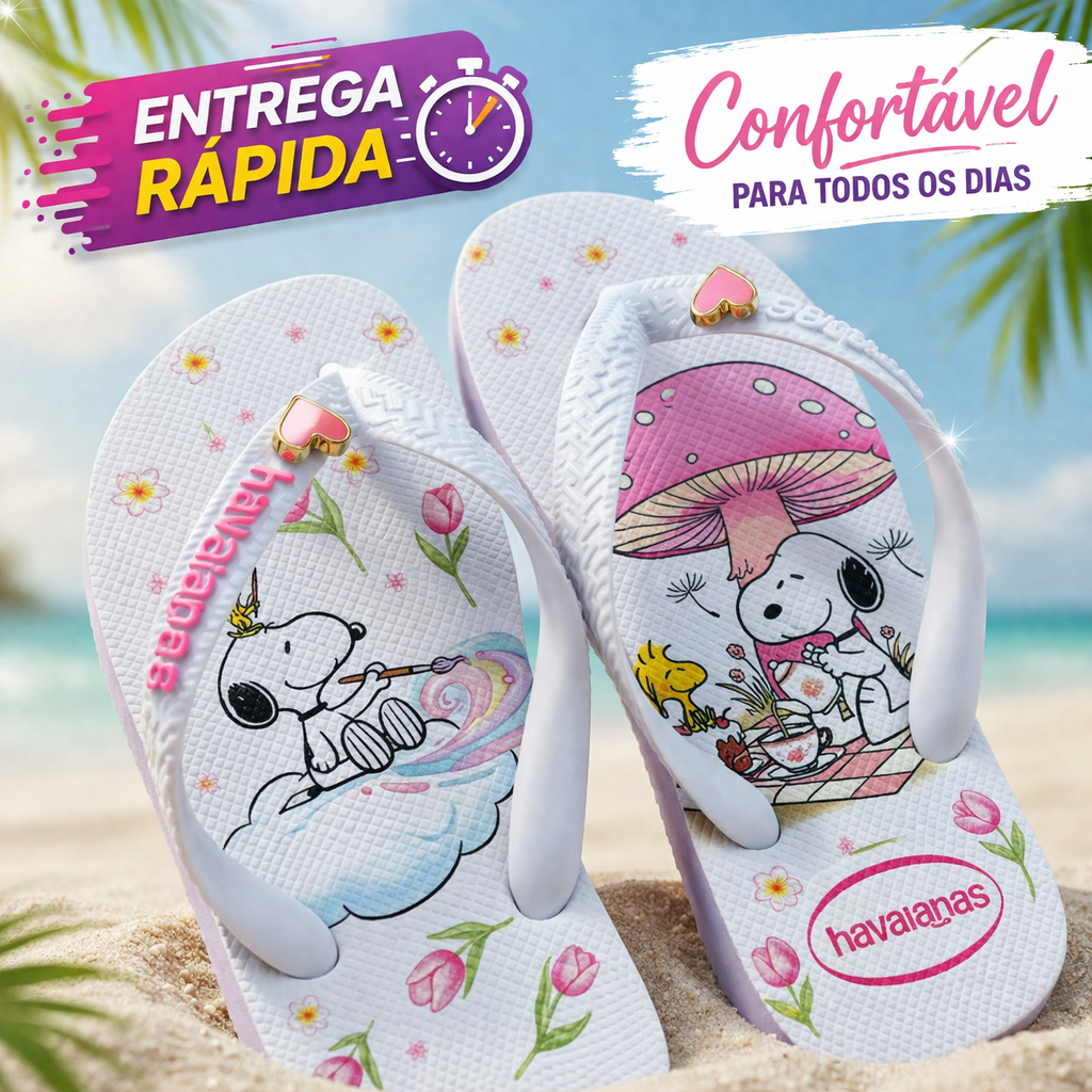 Chinelo Pedraria Feminino – Praia & Dia a Dia | Confortável | Varias Estampas | Tamanho 33 ao 40| Pronta Entrega