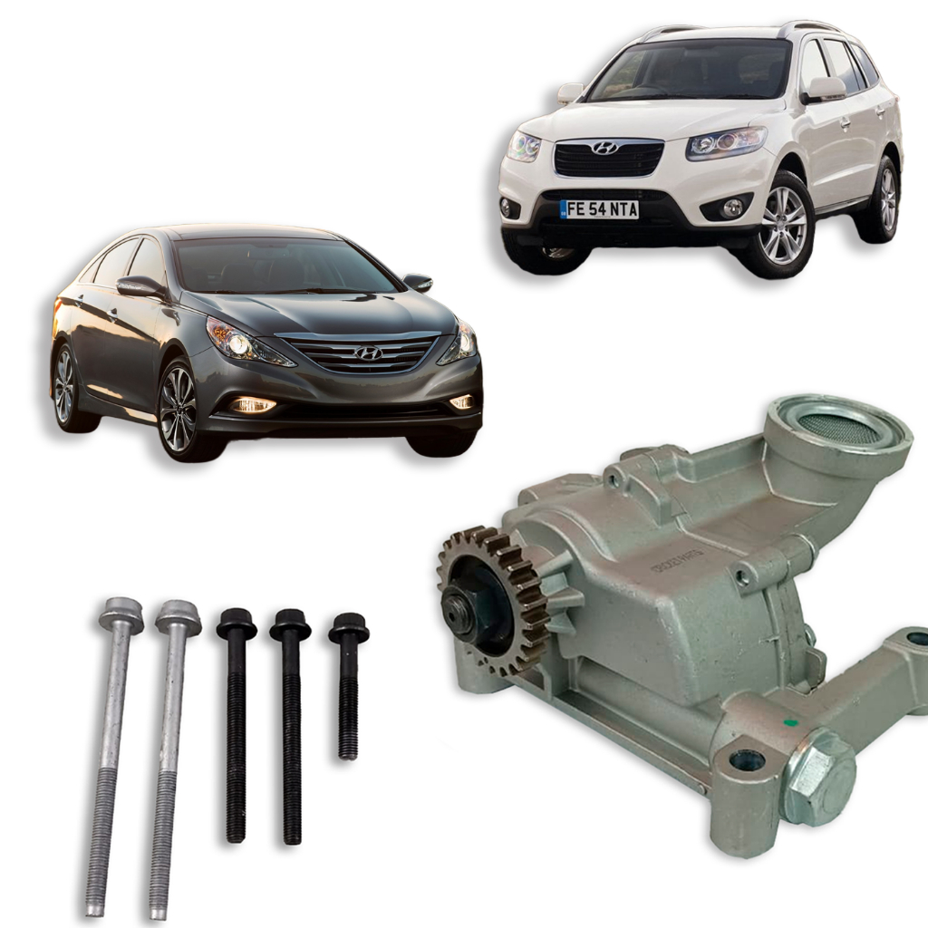 Bomba De Óleo hyundai Santa Fé E Sonata 2.4 16v 24 Dentes