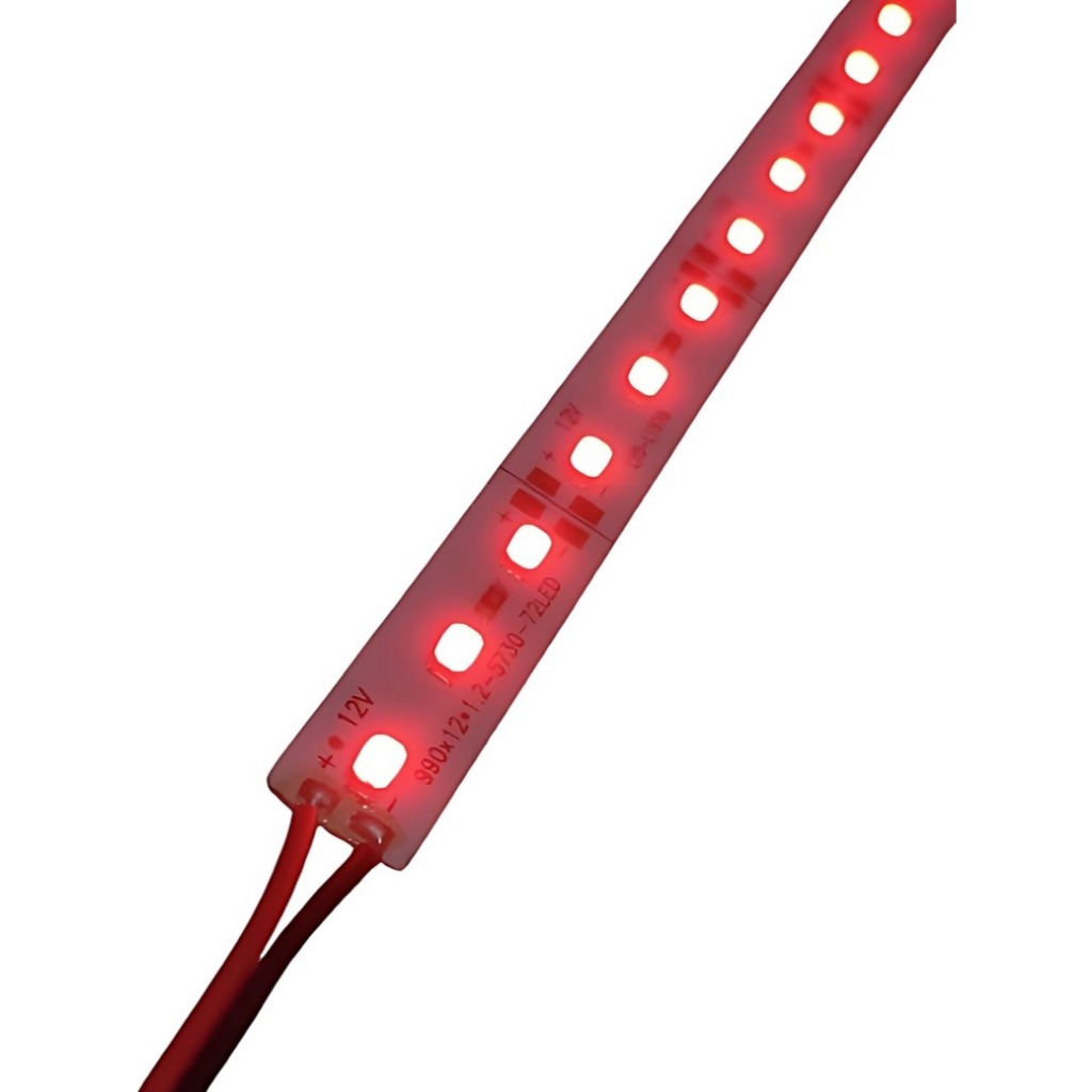 Super Led 5730 12v 12w Barra 50cm Vermelho