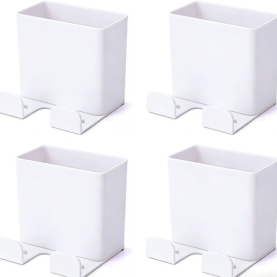 4 Pcs Suporte De Parede Para Telefone Com Controle Remoto / Plugue Para Casa Promo??O