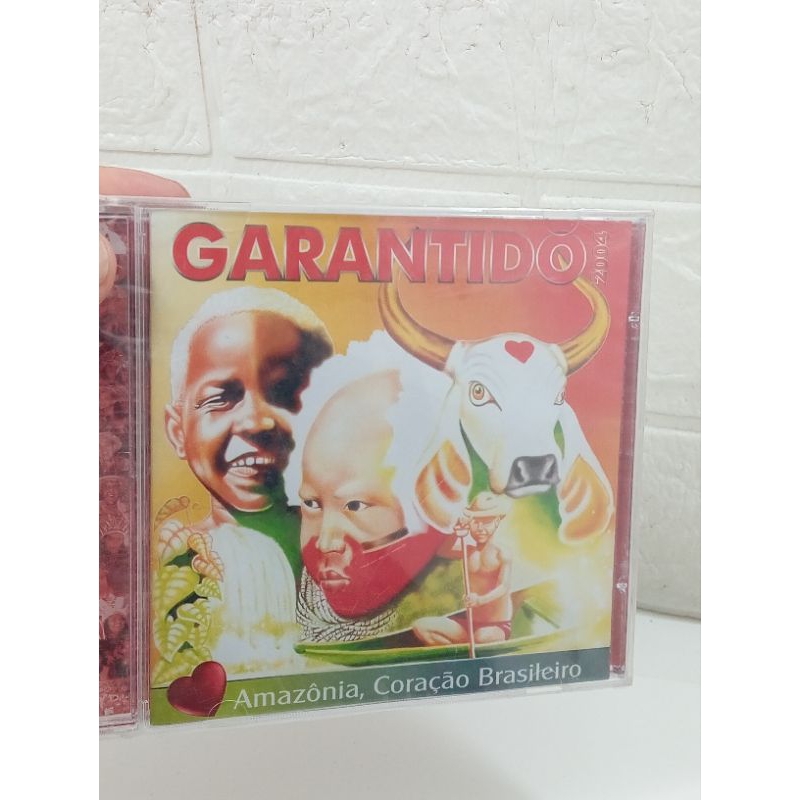 CD Garantido 2004 - Amazônia, coração Brasileiro - disc digital áudio - original - mídia impecável - REF:CD55