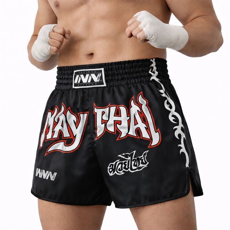 Short Muay Thai Masculino Tailandês – Tribal Fighter Premium