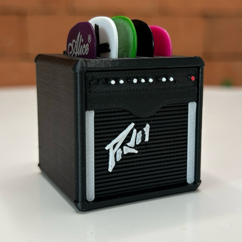 Porta Palheta Mini Amplificador Peavey Bandit Guitarra Violão Baixo