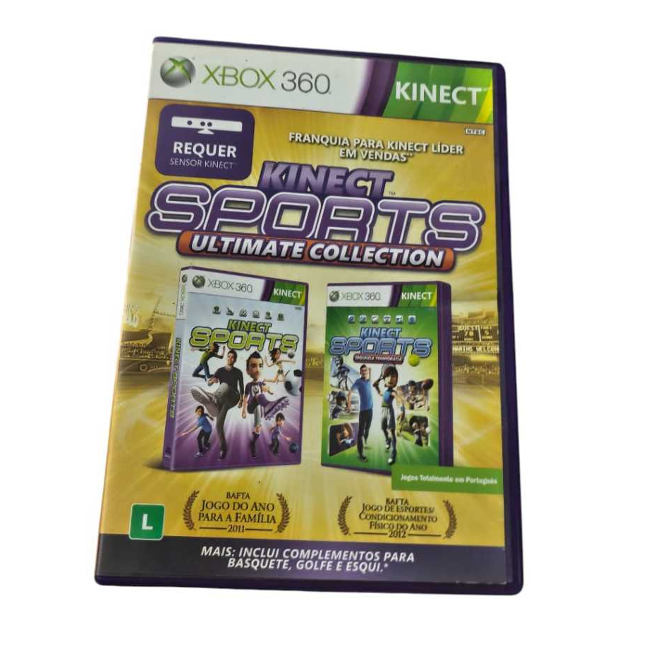 (USADO) Jogo Kinect Sports Ultimate Collection Xbox 360 Mídia Física