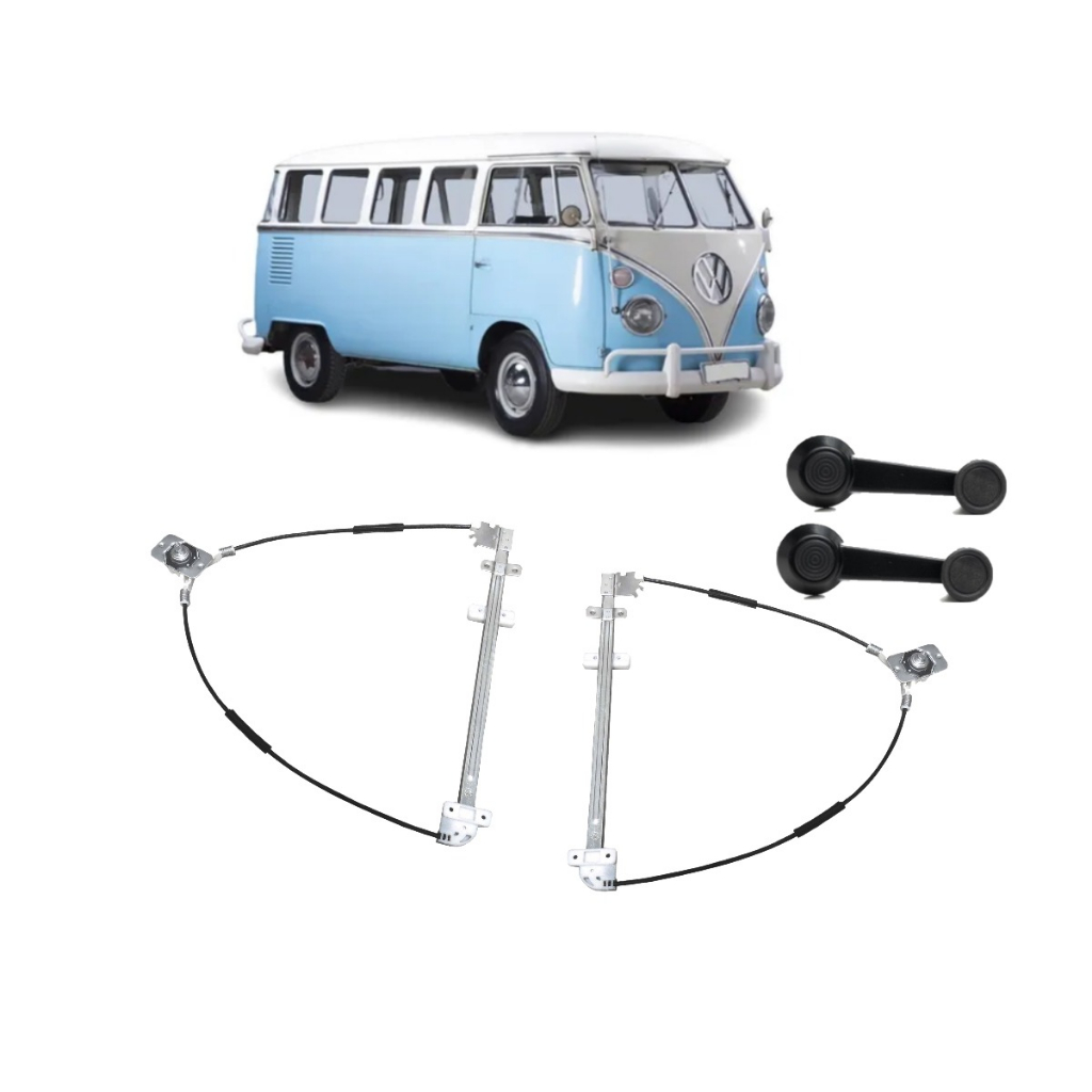Engenho Vidro Kombi Manual Com Manivela 1975 à 2007