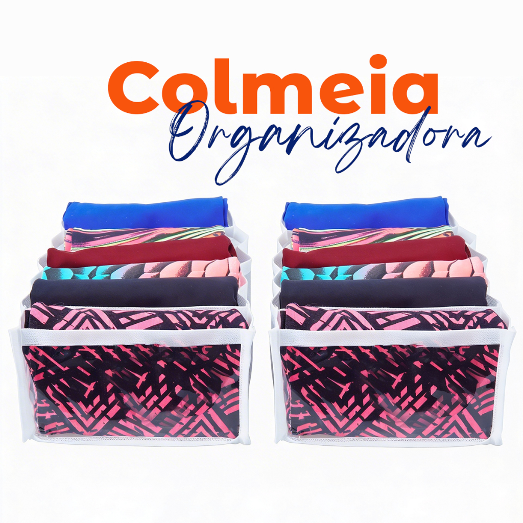 2 Colmeias Organizadoras de Armário e Gaveta para Roupa Fitness Ou Bebê Com 6 Nichos em Oferta na Shopee