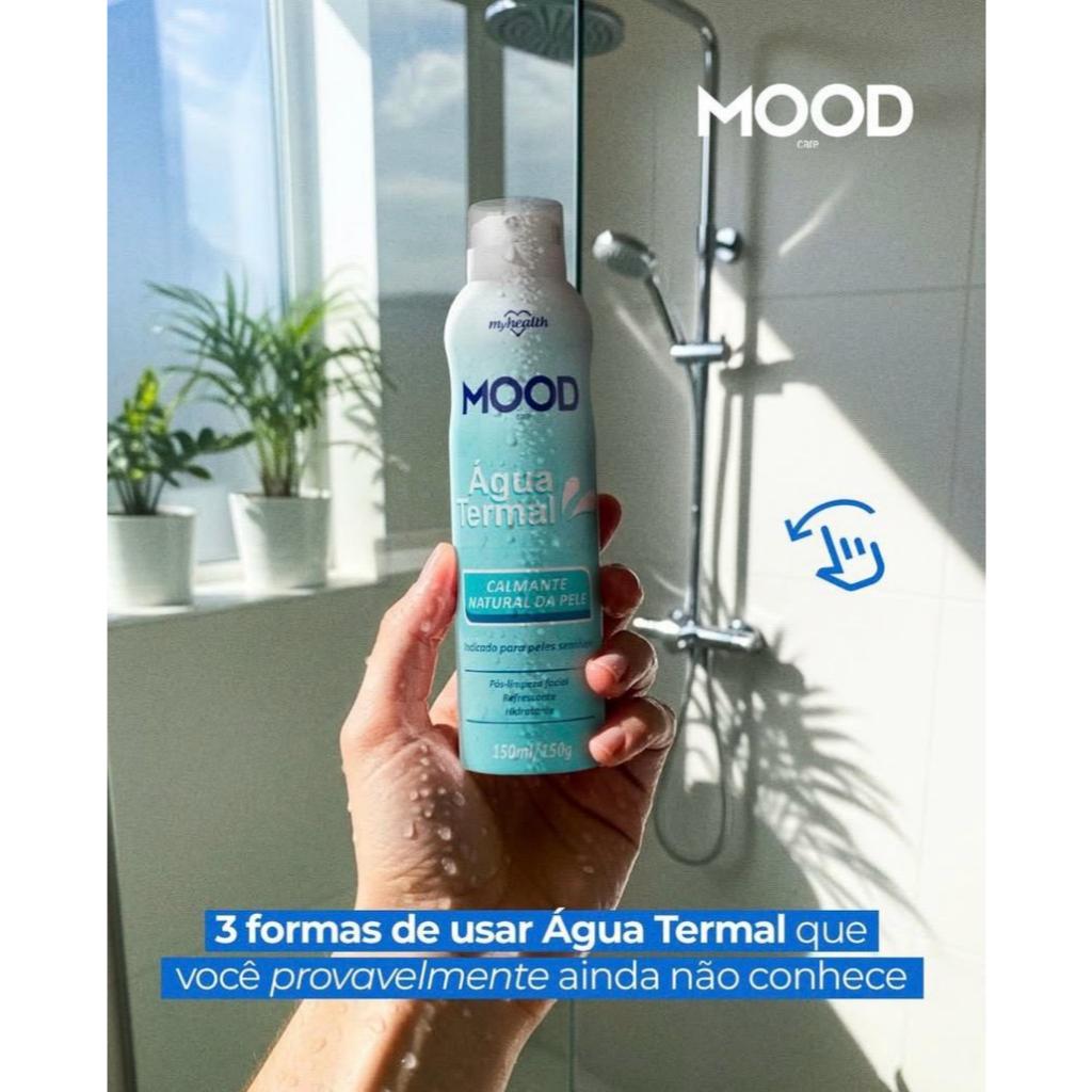 KIT ATE 03UN Água Termal Mood Care Peles Sensíveis 150ml My Health voce escolhe.