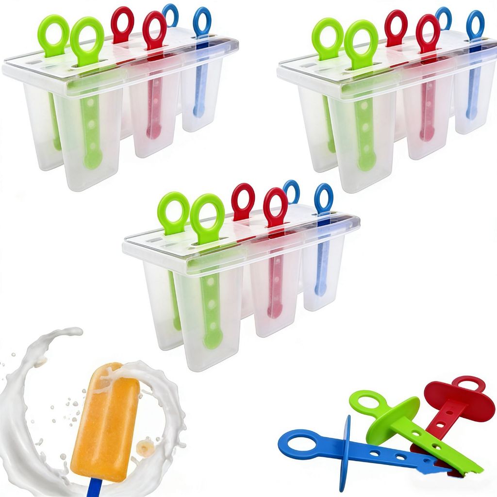 Kit Forma Sorvete Picolé  C/06 em Oferta na Shopee