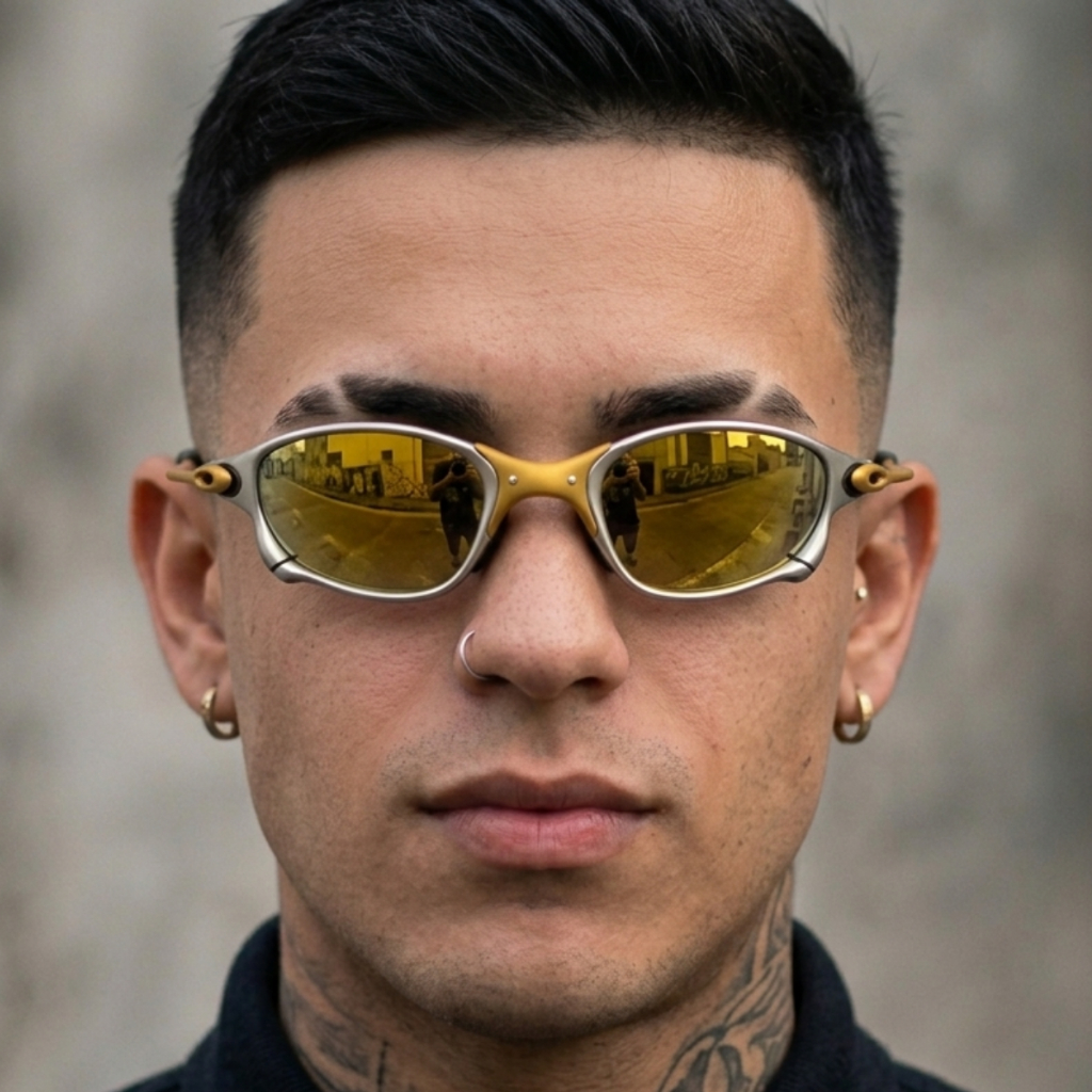 Oculos de Sol Ferro Ju-24k Lentes Polarizadas Masculino