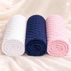 Manta de Bebê Pipoquinha Cobertor Macio Ultrasoft Menina Menino