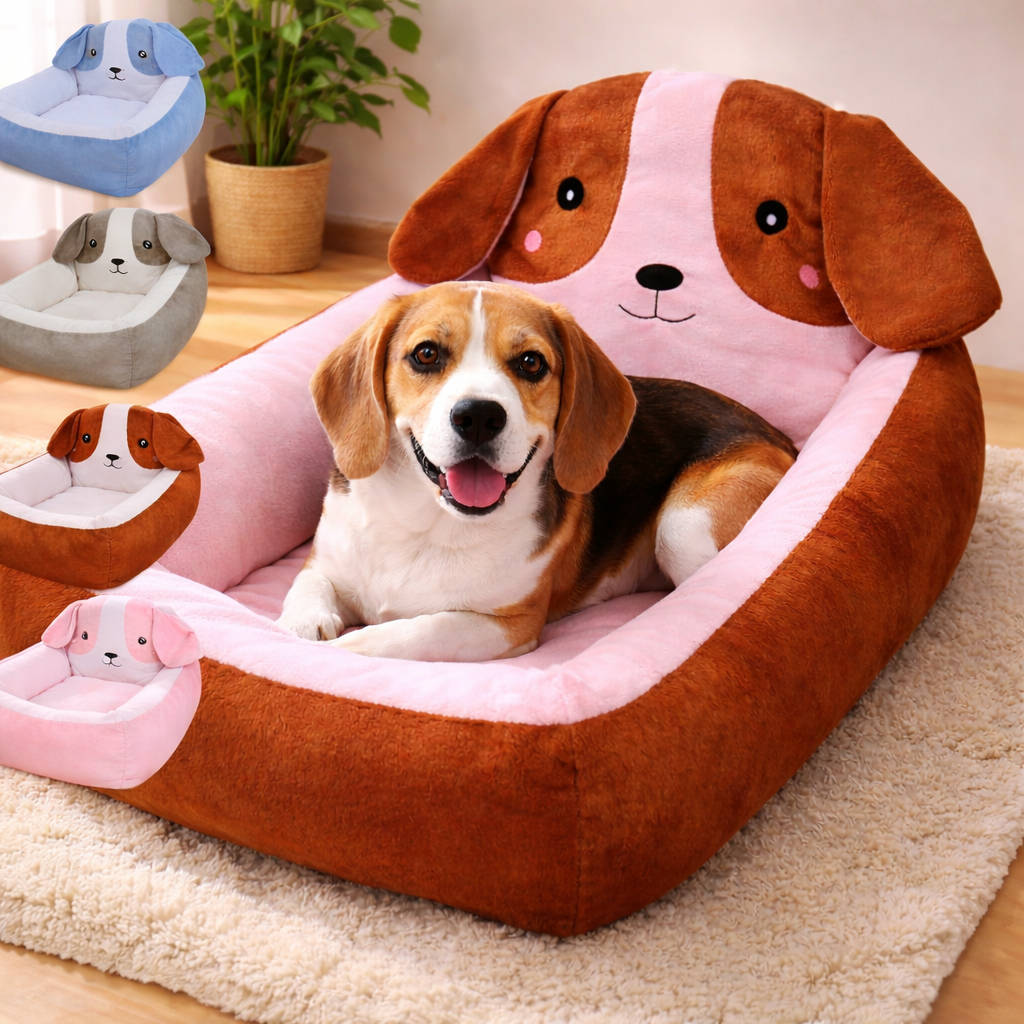 Cama Caminha Pet Para Cachorro E Gato Com Cabeceira P e G Grande Luxo Confortável Retangular Cães em Oferta na Shopee