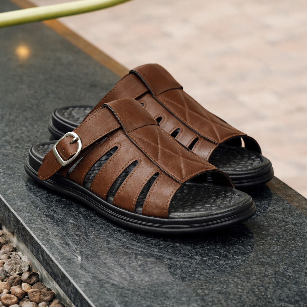 Sandália Ortopédica Masculina Anatômica Sola Anti-Stress Antiderrapante Conforto Diário em Oferta na Shopee