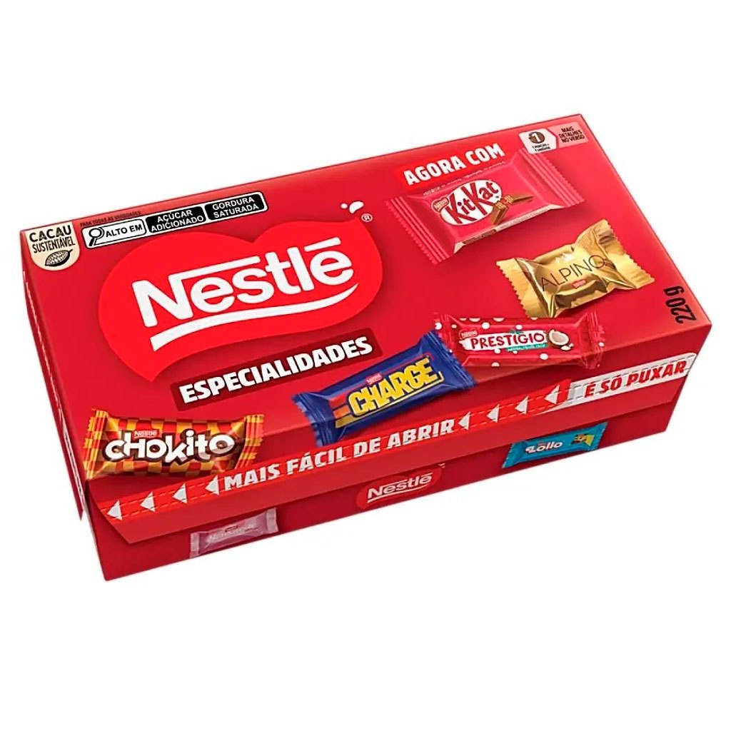 Caixa de Bombom Especialidades 220g - Nestlé