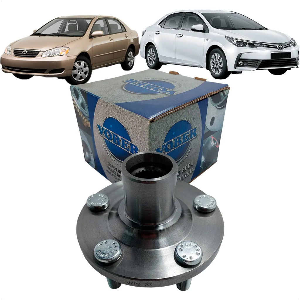Cubo Roda Dianteiro Kombi 1982 1983 1984 Vober 28030405 - VOBER