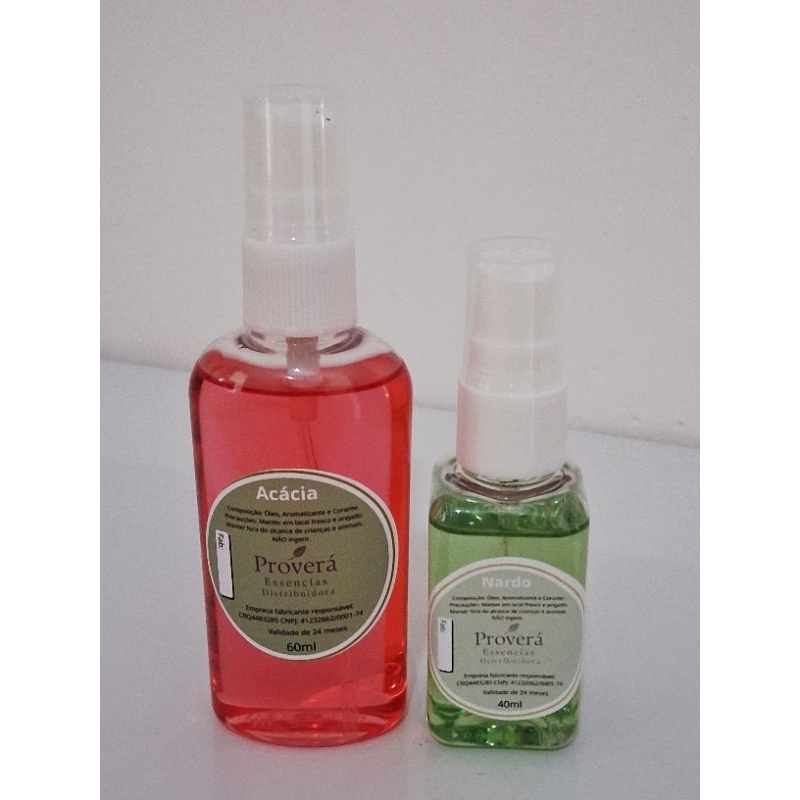 kit 2 Óleos de unção 60ml + 40ml - Óleos bíblicos- Várias fragrâncias