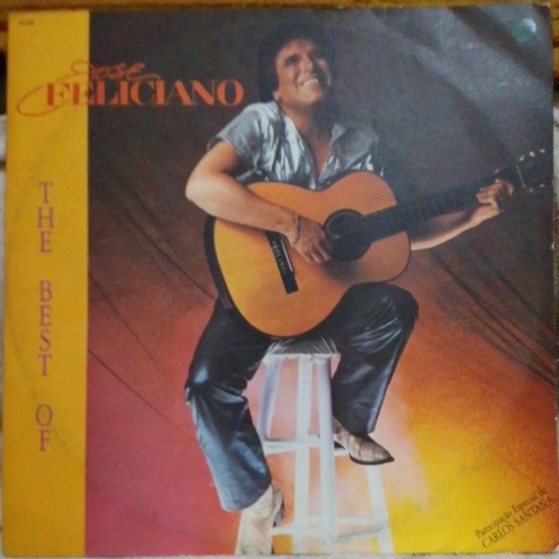 lp vinil - the best of José feliciano participação carlos santana