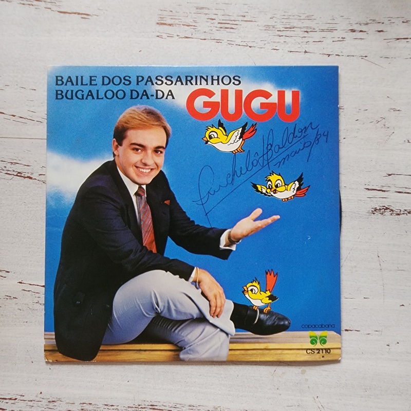 vinil compacto gugu baile dos passarinhos bugaloo da-da 1984 disco infantil rca copacabana