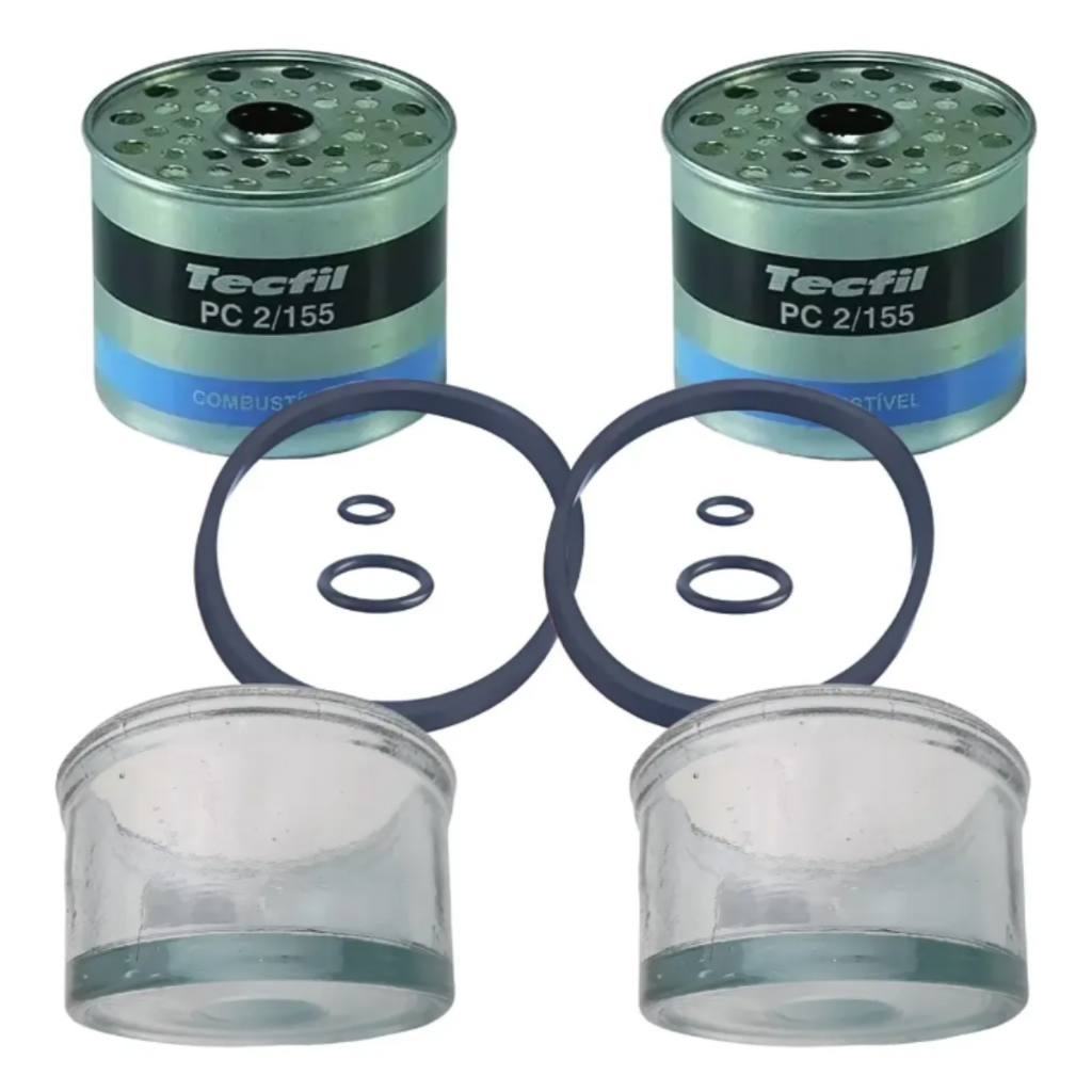 Kit Copo Vidro Filtro Bomba Diesel Cav Perkins D10 D20 F4000