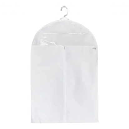 Capa Protetora para Roupas com Ziper Organizador Guarda Roupa Protecao Poeira Cabide Vestidos Ternos Armario