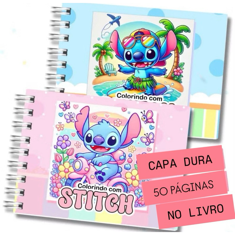 Caderno BOOB GOOD STCH Livro de Colorir com 50 Folhas Capa dura Caderno de Colorir Premium BOOB GOOD.
