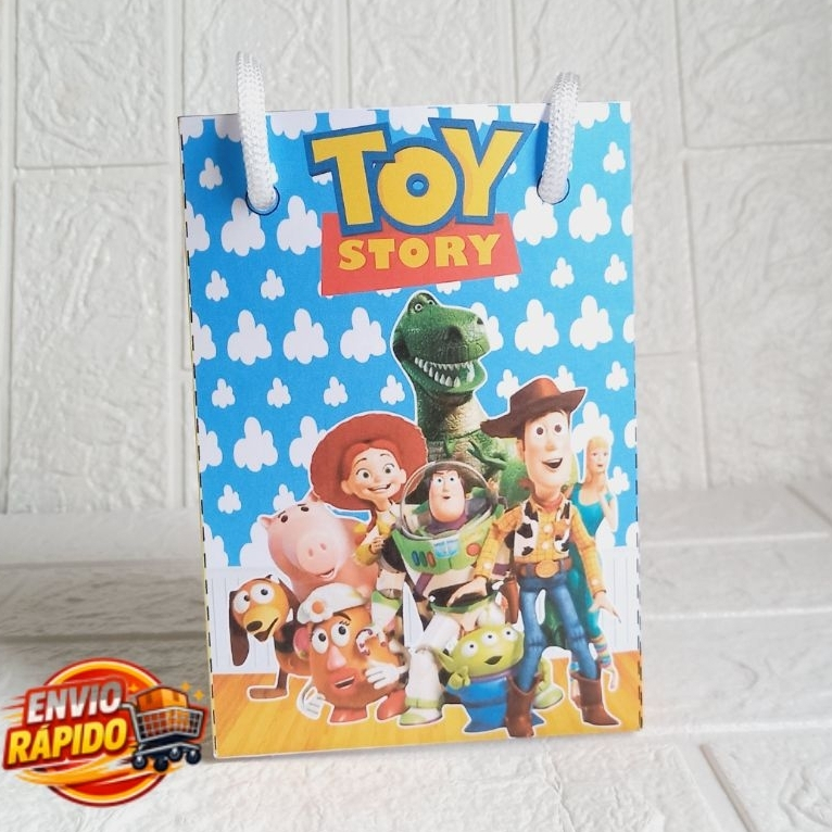 Sacolinha Toy Story Personalizada| Festa Infantil|Lembrancinhas|Aniversário|mesversário|supresa