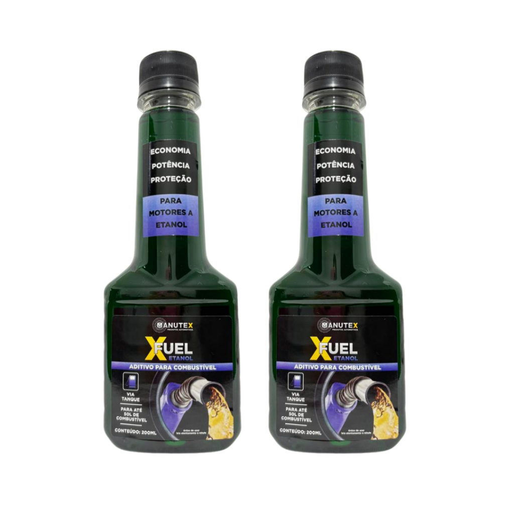 2 Aditivo De Combustivel Etanol Maxi Auto 200ml