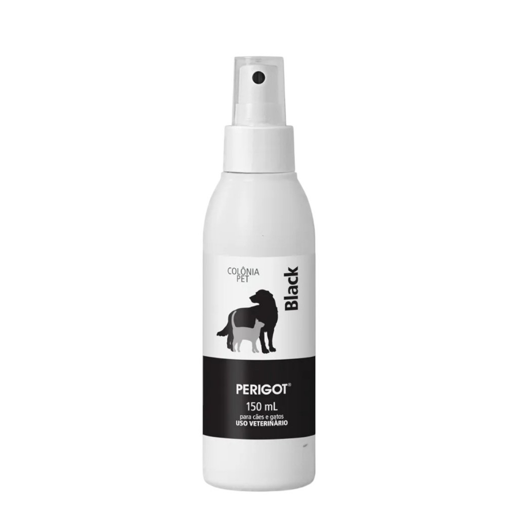 Colônia Black Perigot 150ml  Bulgary Black Envio Full Frete