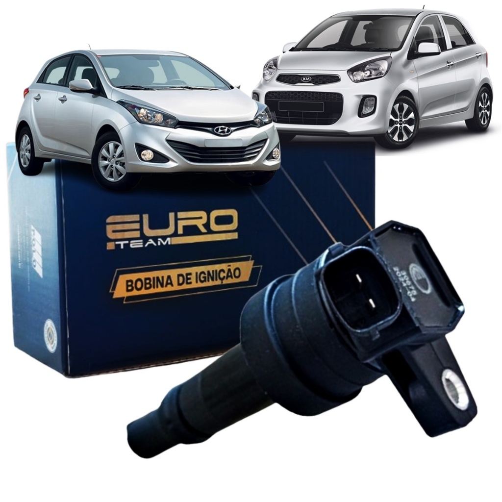 Bobina De Ignição Euro Hb20 HB20S 1.0 Picanto 1.0 3cc Flex