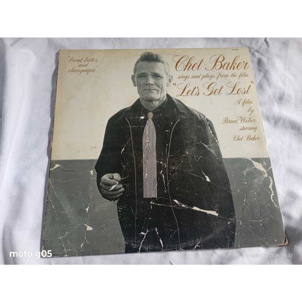 Lp Chet Baker Lets Get Lost - Nacional Vg+ Otimo