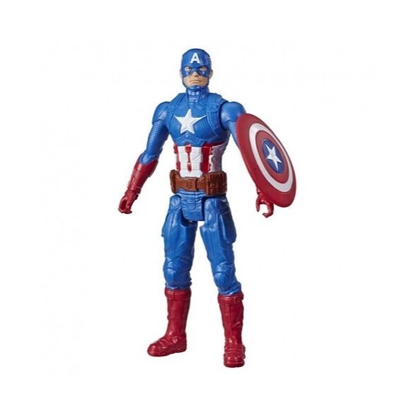 Figura de Ação Vingadores Serie Titan Hero Capitão América - Hasbro E7877